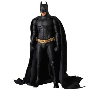 Jeux Costumes de mascotte The Dark Knight Bruce Wayne Mafex 049 Figure commence le film TV 1989 Action Figure Modèle Toys