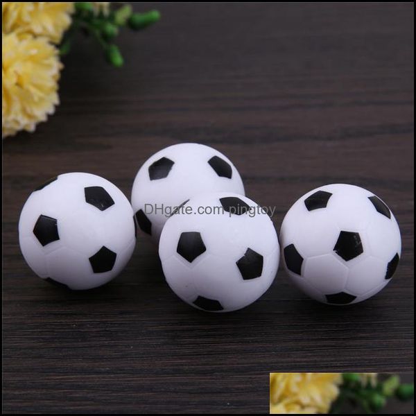 Juegos Novedad Gag Toys Gifts4Pcs / Set 32Mm Plastic Soer Table Foosball Ball Football Fussball Drop Delivery 2021 Cextd