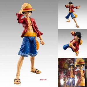 Games Nieuwheid Games Anime One Piece Action Figuur Ace Zoro12 Luffy Dracule Mihawk Articulated Action Figuur Anime Lovers Collectible