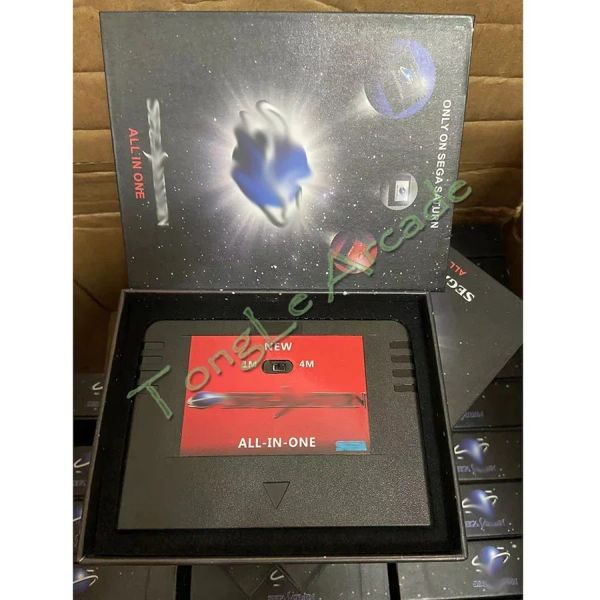 Jeux Original NewAllin1 SD Card Pseudo Kai pour Sega Saturn Games Video Utilisé avec la lecture directe de 4m Accélérateur Fonction 8 Mo Mémoire