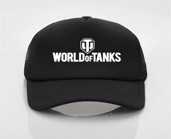 Jeux World Of Tanks Baseball Cap Men et femmes chapeaux d'été Cap nouveau chapeau de soleil BaseballCap Boys7737004