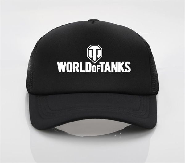 Jeux World of Tanks Baseball Cap Men and Women chapeaux d'été Tendance CAP NOUVEAU HAT SORN BASEALBAP Boys4547074