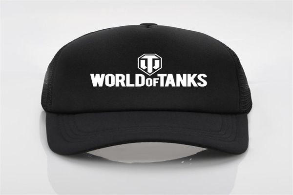 Jeux World of Tanks Baseball Cap Men et femmes chapeaux d'été Tendance CAP NOUVEAU SOR SORN BASEALBAP Boys2903970
