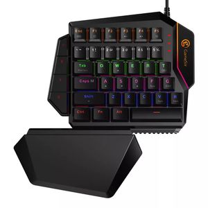 GameSir GK100 Mini commutateurs bleus de clavier mécanique à une main pour les jeux sur PC