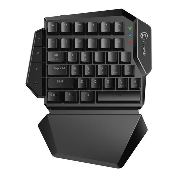 Clavier sans fil GameSir Z2 Gaming 2 4 GHz et souris DPI Combo clavier à une main pour Android iOS Windows pour PUBG FPS Games303o