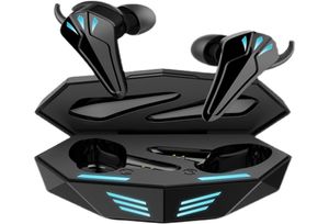 Écouteurs de jeu Bluetooth True Wireless Typec Headphone 3D Surround Steleo TWS Earbuds for Gamer Headset avec microphone9117250