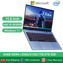 Gaming I9 Laptops Office Notebooks Desktop Computer PC Windows 11 15.6 