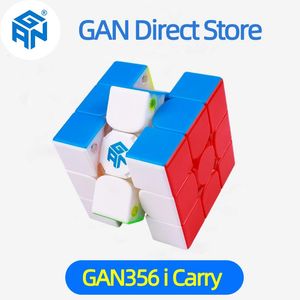 Gan 356 Ik draag slim Cube Gan356 Bluetooth Intelligent Speed Speed Professional Magic Cube Toys for Children 240418