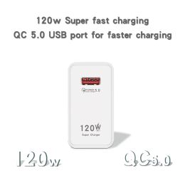 GAN USB -lader Telefoonlader QC 5.0 4.0 3.0 Snellaadadapter voor iPhone 14 13 12 Samsung Huawei Realme Charmeur