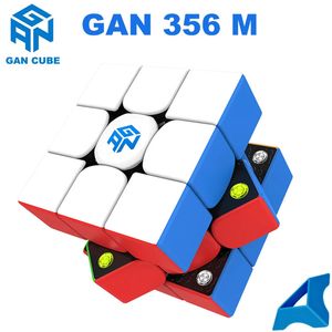 GAN356M 3x3x3 Cube magique magnétique professionnel Gancube GAN 356m vitesse Puzzle accessoires jouet GAN356 Original Cubo Magico 240328