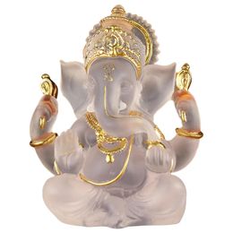 Ganesha Figurine Indian Fengshii Lord Ganesh Statues Home Ornements Artisanat 240425