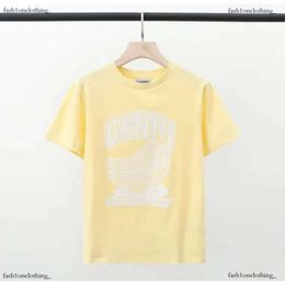 Ganny T-shirt 2024 Designer T-shirt Summer Summer Fruit Fruit Print Femmes Tshirt Tee Men High Quality Cheap Wholesale 6159