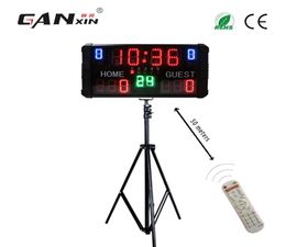 Ganxin leidde basketbal scorebord digitaal draagbaar elektronisch scorebord met stand1305698