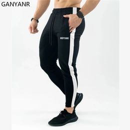 GANYANR pantalons de Sport hommes Sport course Jogging entraînement Leggings pantalon survêtement entraînement Football pantalons de survêtement Football Joggers 240228