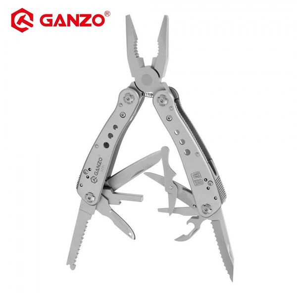 Ganzo G201 G201B G201H pinces multiples 24 outils dans une main ensemble d'outils Kit de tournevis couteau pliant Portable multi-outil