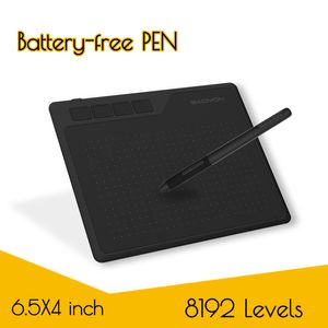 GAOMON S620 6,5 x 4 pouces Anime numérique, tablette graphique dessin jouant OSU avec 8192 niveaux de stylet sans batterie