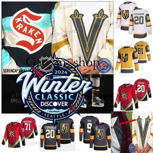 Gaoxin Golden Knights Classique d'hiver 2024 Vegas Jack Eichel Mark Stone Jonathan Marchessault William Sson Keegan Kolesar Michael Amadio Ivan