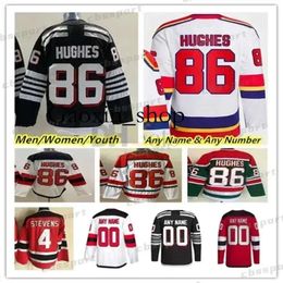 Gaoxin Vente CUSTOM New''jersey''devils''jack Hughes NJ Hockey Jerseys Jesper Bratt Hischier Dougie Hamilton Mercer Wood Graves Marino Sharangovich