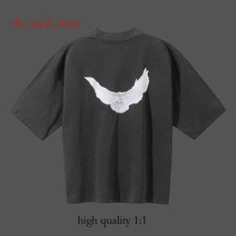 Gape Men's T-shirts Gaps Shirt Designer Classic Wests t Three Party Joint Peace Dove Imprimé Wake Water Sleeves High Street 7688