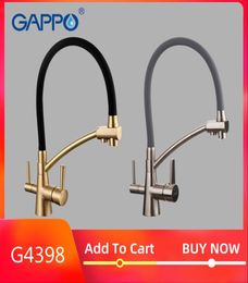 Gappo Water Filter Taps Kitchen Robinet Mixer Kitchen Taps Mixer Robinets Purificage d'eau Purificateur Tap de cuisine Filtre Filtre T2007107916810