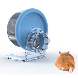Garden 6XDE Silent Hamster Spiner Rueda silenciosa para correr para hámster con soporte Spinner silencioso