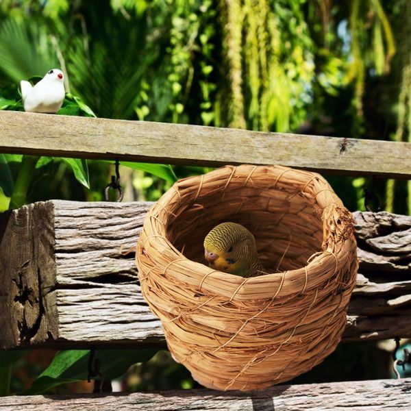 Garden Birdhouse Nido Nido de pájaros Nido de pájaros Nido de cría de nido de nido