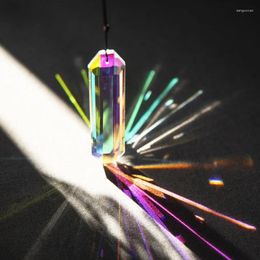 Décorations de jardin 120 mm AB-Colors Crystal Prisms Suncatcher Rainbow Maker suspension Pendre pour les pièces de lustre de fenêtre DIY DIY DÉCOR