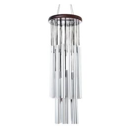 Tuindecoraties 27 buizen 5 klokken Windchime Chapel Wind Chimes Deur Hangende decoratie Jllblw Sport777 Drop Delivery Home Patio Law DHVWK