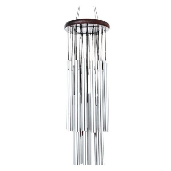 Decoraciones de jardín 27 tubos 5 campanas Windchime capilla campanas de viento puerta colgante decoración Jllblw Sport777 Drop Delivery 202 Otplm