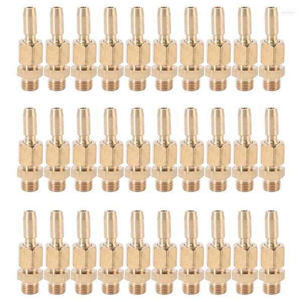 Décorations de jardin 30pcs 1/8 pouce DN6 en laiton jaillissant des boucles de pulvérisation