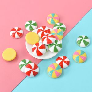 Décorations De Jardin 50 Pcs Simulation Décoration De Bonbons De Noël Flatback Résine Cabochon Kawaii Accessoires Scrapbooking Artisanat DIY Décoration De Téléphone 221126