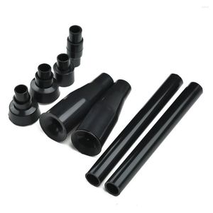 Tuindecoraties 8 Plastic mondstuk Kopbuizen onderdelen Fountain Watering Sprinklers Pond Pool Set Zwart Home Nozzles