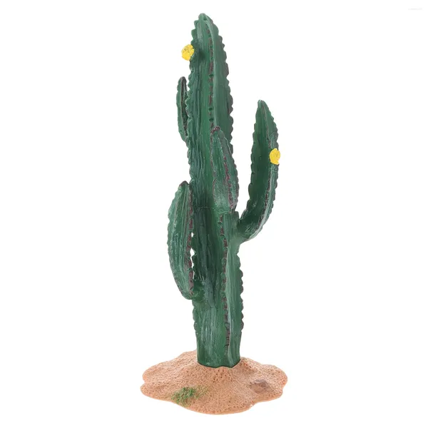 Decoraciones de jardín Cactus Cactus Home Modelo Adornos Pequeñosa planta de bricolaje