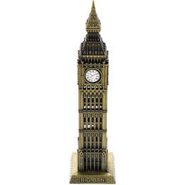 Garden Decoraties Big Ben Building Model Architecturale standbeeld Londen metalen beelden Sculpturen Legeringsbeeld Bronzen kloktoren Landmarkten 221126