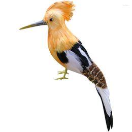 Gardendecoraties Leuke schuimveer Hoopoe Model Home Decoratie Decoratie Decoratie Cadeau van ongeveer 30 cm D0275