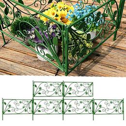 Tuindecoraties Decoratieve tuinhek Tuin Trellis Hek Grens Niet graven Tuinafscheiding Plant grenzend aan gazon Randomheining Tuindecoratie L230715