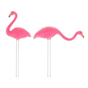 Tuindecoratie Flamingo Staak Standbeeld Beeldjes Tuinornament Buiten Gazon Voor Festival Binnen