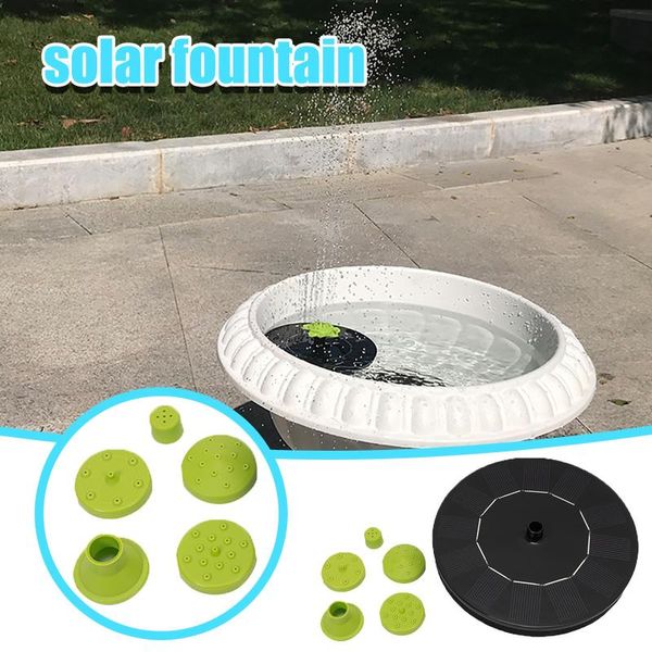 Pompe à eau solaire flottante debout libre de décorations de jardin pour la cascade de fontaine de piscine d'étang de bain d'oiseau