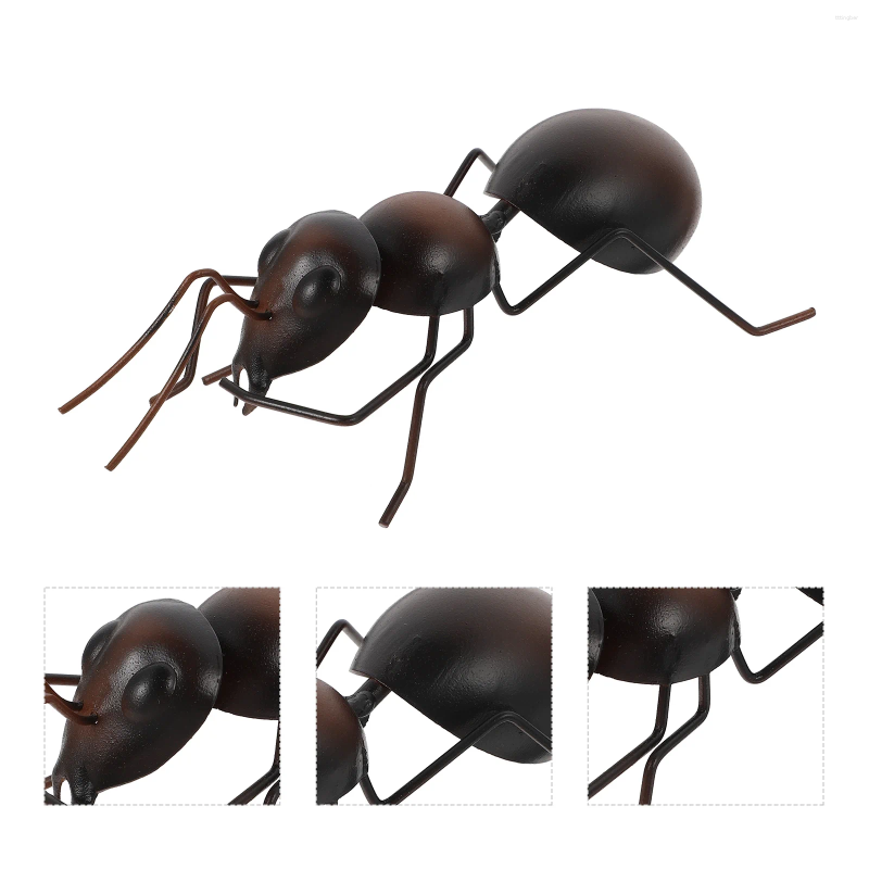 Garden Decorations Goblincore Room Decor Metal Iron Ant Ants Ornament Insect Adornment Balcony Crafts