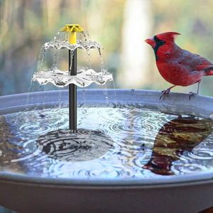 Décorations de jardin à haute efficacité Panneau solaire Pompe Pompe à eau Pluci