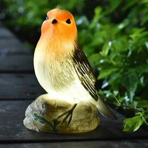 Tuindecoraties JeeYee Merk Solar Lamp Vogel Decoratieve Lamp Waterdichte Tuinverlichting Zonne-energie Landschap Lampen Gratis Verzending Tuinverlichting YQ240116