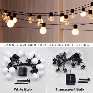 Gardendecoraties LED ZONDAGLICHT ONDERVOER GARLAND STREET G50 BULB STRING ALS Kerstdecoratielamp voor binnenvakantie Ing 221116