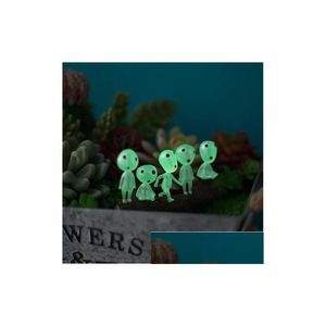 Tuindecoraties Noctilucous Fairy Tree/Miniaturen/Schattige Dieren/Fairy Gnome/Mos Terrarium Decor/Bonsai/Flestuin/Beeldje Dro Dh8El
