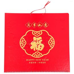 Tuindecoratie Kantoor Maandkalender Accessoires Hangende delicate huishoudelijke muur Chinese stijl Planningsbureau