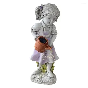 Tuindecoraties Outdoor Fairy beelden Hars voor tuin Multipurpose Girl Decoratie Bloembedden Decoratief