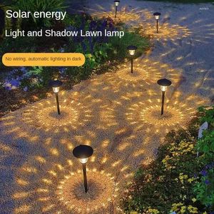 Tuindecoraties Outdoor Solar Lights for Christmas Lawn Lampen Multi-kleuren deuropening Path Lighting Shine Landscape LED