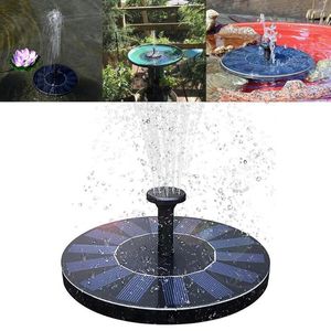 Décorations de jardin Panneau solaire Fontaine submersible Étang Puissance Pompe à eau Arrosage de piscine