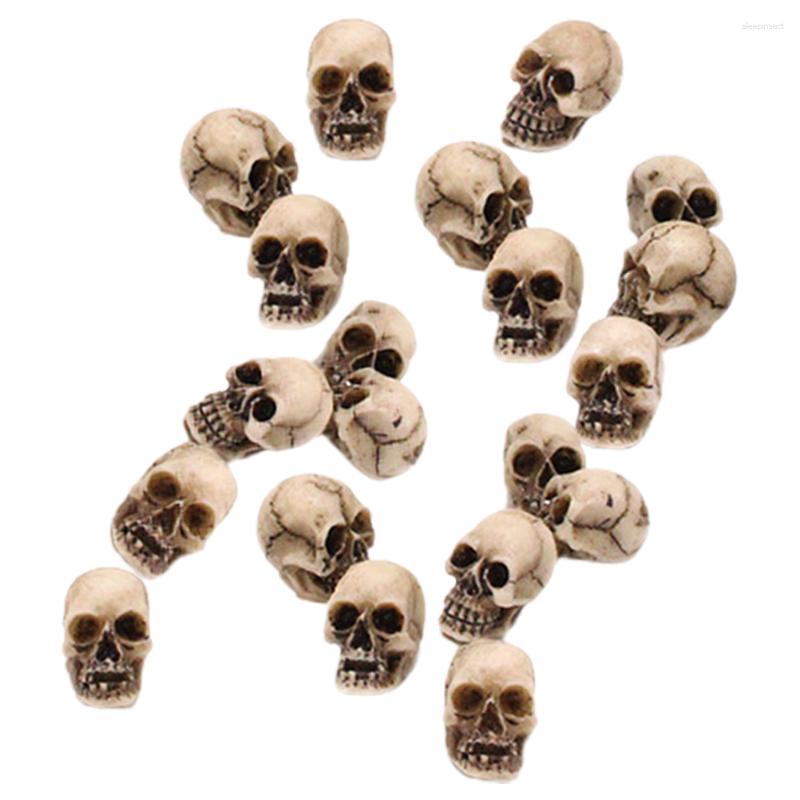 Garden Decorations Tricky Decor Artificial Halloween Plaything Ornament Head Decors Utsökt dekoration Model Planterare