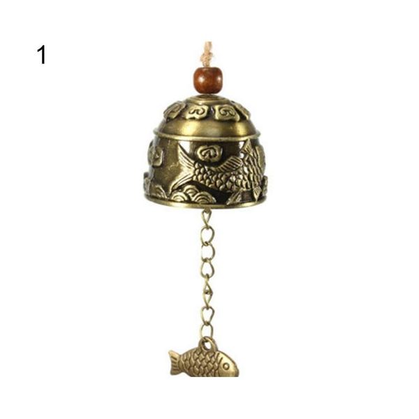 Décorations De Jardin Vintage Carve Carillons Éoliens Bell Cuivre Cour Décorations De Jardin Windbell Suspendus À L'extérieur Maison Temple Ornement 20220 Dhtmh