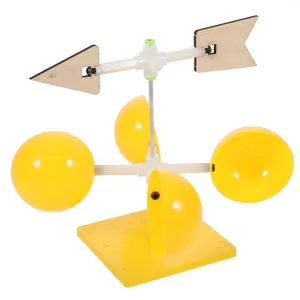 Décorations de jardin Girouette météo Science Kit de jouets pour enfants Station de jouets Modèle de bricolage Vanes Assemblage Indicateur de girouette Moulin à vent éducatif